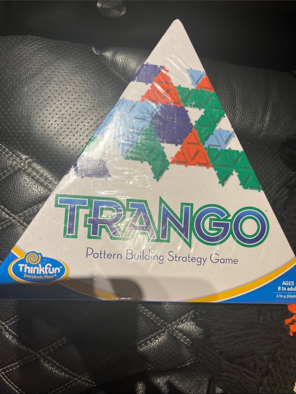 Think! Trango Pattern Building Strategy Game - Green, Blue, Red, Orange - Picture 4 of 4